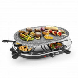 Grill Princess 8 Oval Stone Grill Party 1100W