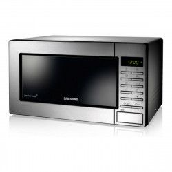 microwave with grill samsung ge87mx 23 l 800w 800 w steel 23 l