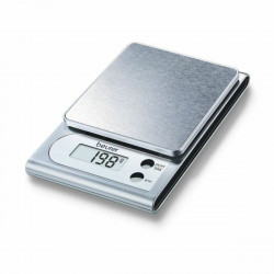kitchen scale beurer 70410 3 kg silver black steel
