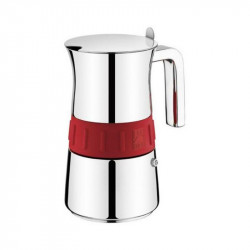 italienische kaffeemaschine bra elegance red 10 kopper