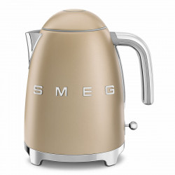 kettle smeg klf03chmeu golden stainless steel plastic 2400 w 1 7 l