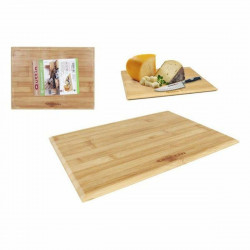 chopping board quttin bamboo natural 33 x 25 x 1 cm