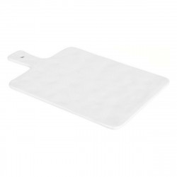 chopping board inde with handles porcelain white 33 x 21 x 1 cm