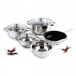 cookware quid bochum stainless steel 5 pcs