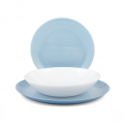 Tableware Luminarc DIWALI Blue Glass (18 Pieces)