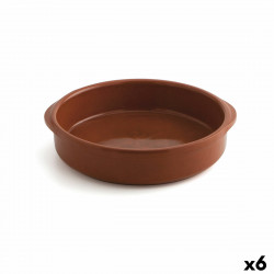 casserole raimundo céramique marron 24 cm 6 unités