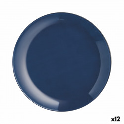 assiette à dessert luminarc arty bleu verre 20 5 cm 12 unités