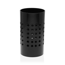 abtropfbehälter für besteck versa schwarz polystyrol 10 x 18 7 x 10 cm
