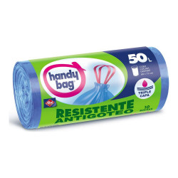rubbish bags handy bag drip anti-bacterial 10 x 50 l