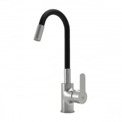 single handle sink mixer tap stainless steel brass