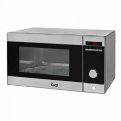 microwave with grill teka mwe 230 g 23 l 800w black silver steel 800 w 1000 w 23 l