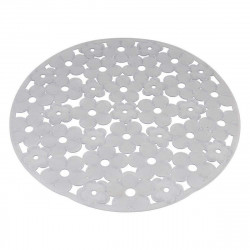 draining rack for kitchen sink metaltex circular pvc translucent 30 cm