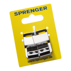 replacement hs sprenger 2 x 1 x 3 cm stainless steel spiked collar
