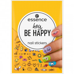 nail art stickers essence be happy multicolour 54 units