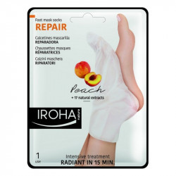 chaussettes hydratantes repair peach iroha 659404
